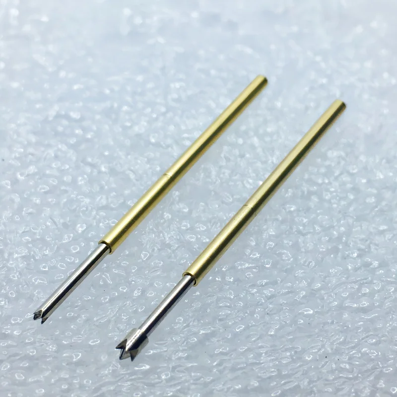 P100 Serie Nickel Überzogene Messing Feder Test Sonde Test Pin Pogo Pin Elektrische Erkennung Nadel PCB Test Werkzeug P100-B P100-B1 – Detail 30