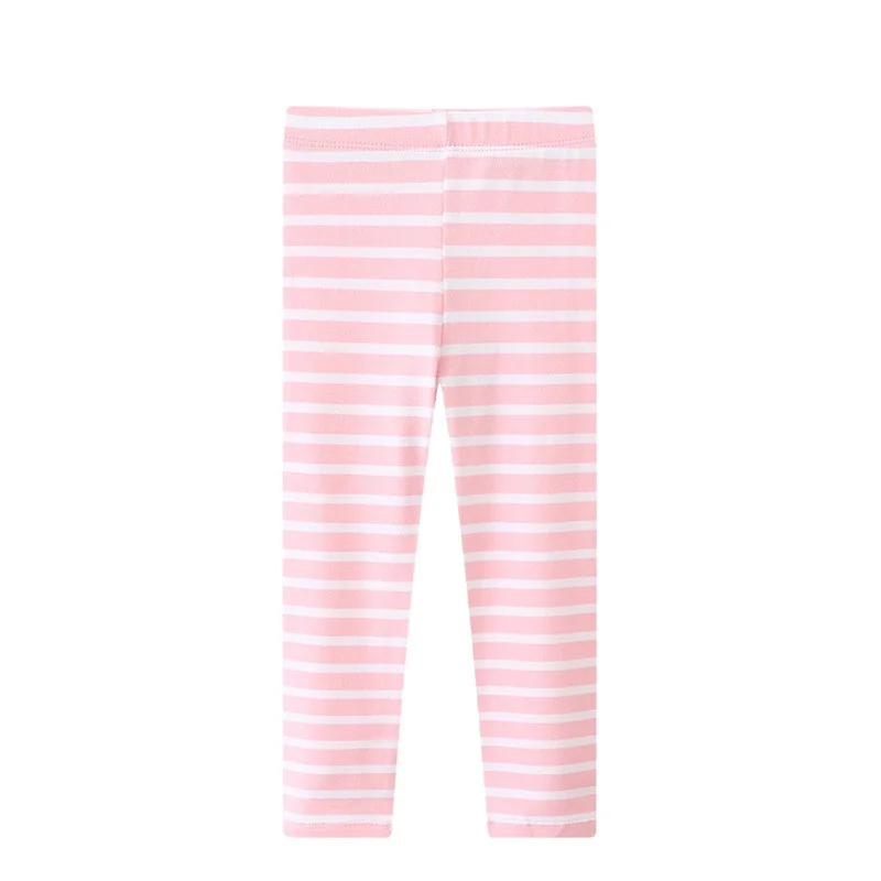 Jumping Meters 2-7T Striped Pencil Baby Girls Leggings Pants Hot Selling Kids Skinny Trousers Full Length Pants