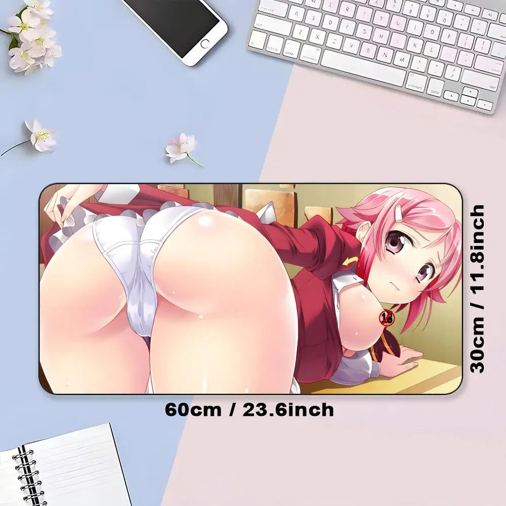 Podkładka pod mysz Kawaii z gumy, na komputer, laptop, oficjalna gra, super kolorowy nadruk, estetyczna, ładna, modna, luksusowa mata