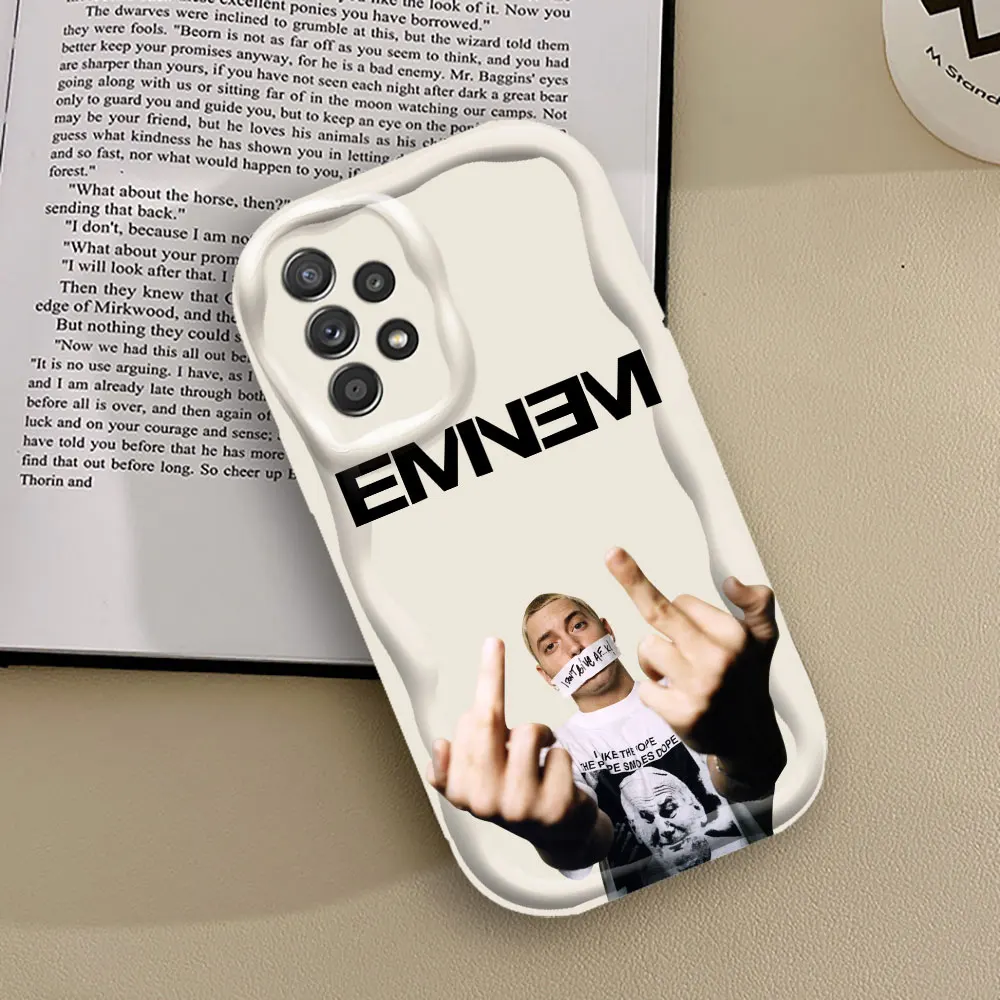 Eminem Rapper Phone Case For Samsung Galaxy A73 A72 A71 A35 A34 A33 A32 A31 A25 A24 A23 A22 A21S A15 A14 A13 A10 A05S A05 Cover