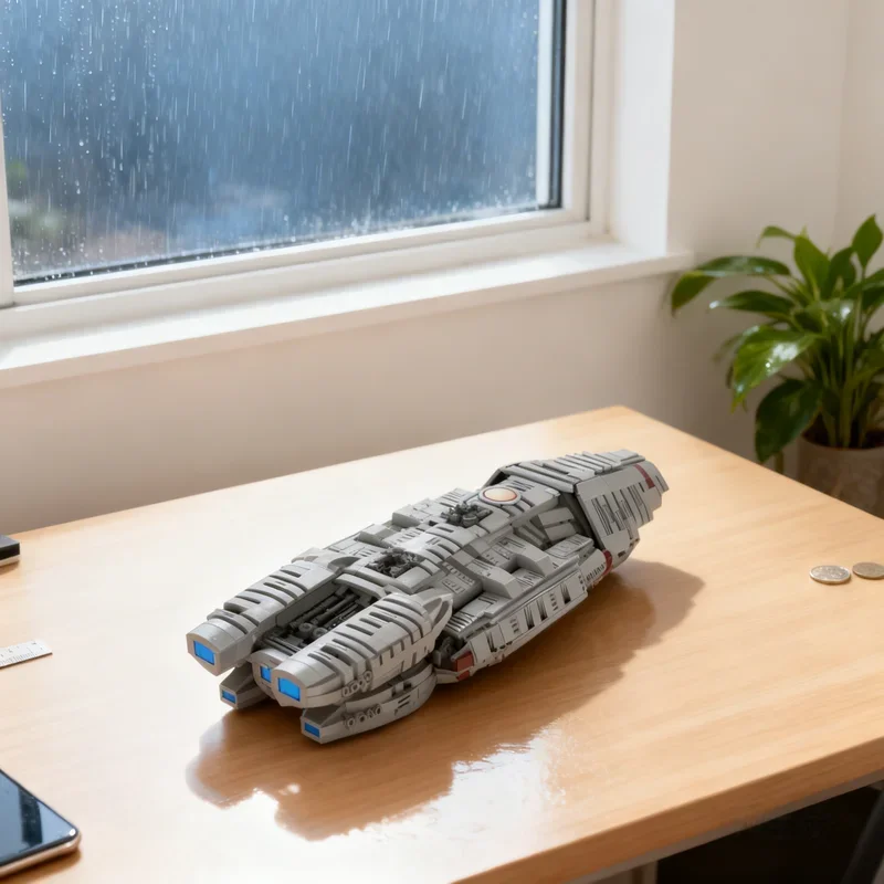 

3498pcs MOC Battlestar Galactica Scale Model Building Blocks Construction Christmas Gifts Toy Creative DIY Idea Education Toys