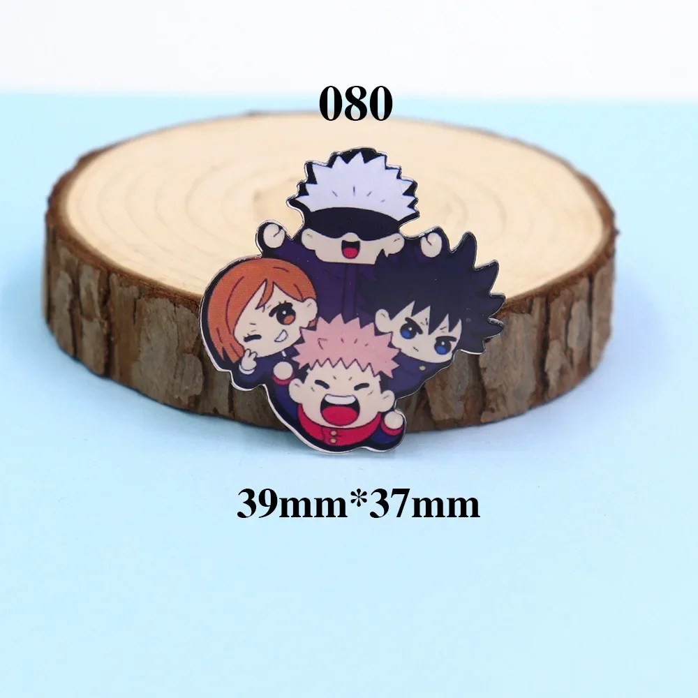 Anime Jujutsu Kaisen Cute Gojo Satoru Hard Enamel Pin Badge Brooch DIY Friends Collar Lapel Pin Gift Jewelry Brooch Accessories