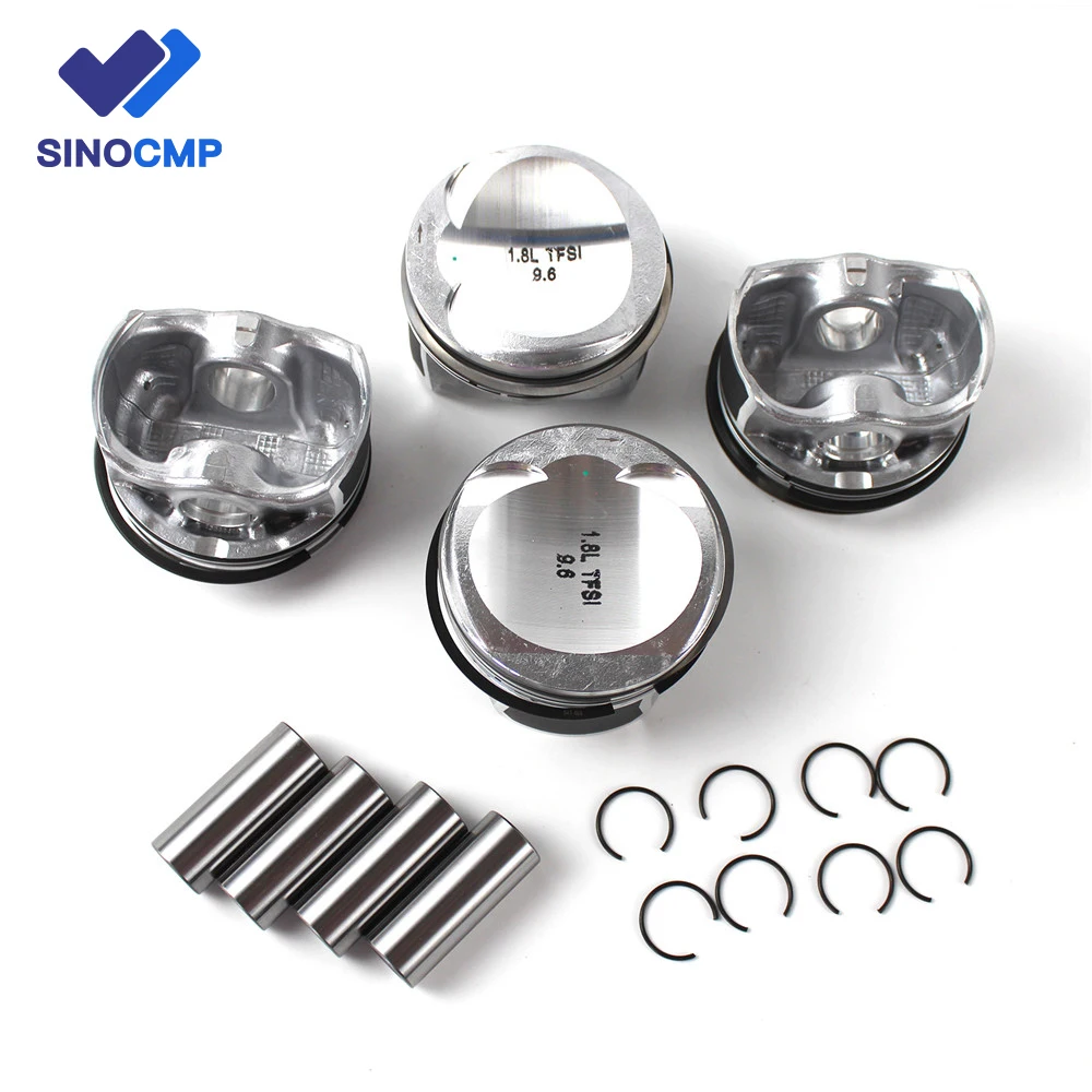 

EA888 Engine Pistons & Rings 82.5mm Φ21mm STD Set For VW GTI Passat Tiguan Audi A3 2.0TSI 2.0TFSI DOHC 06H107065AM 06H107065BF