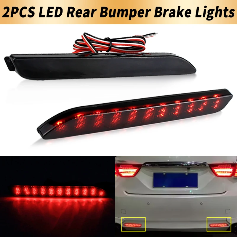 2PCS Led Rear Bumpe…