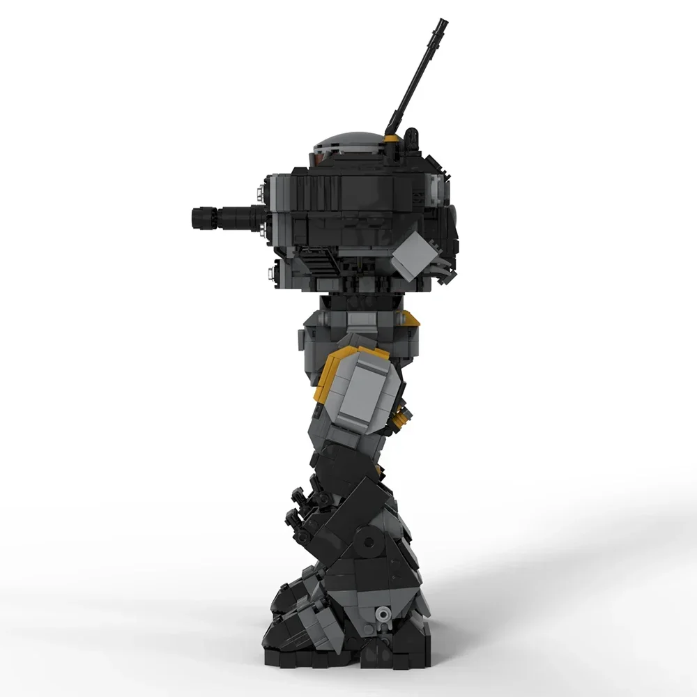 Buildmoc jogo urbanmeechs K-9 battlemeeds bloco de construção conjunto figura jogo pulga batalhaechedss tijolos brinquedos criança menino presentes aniversário