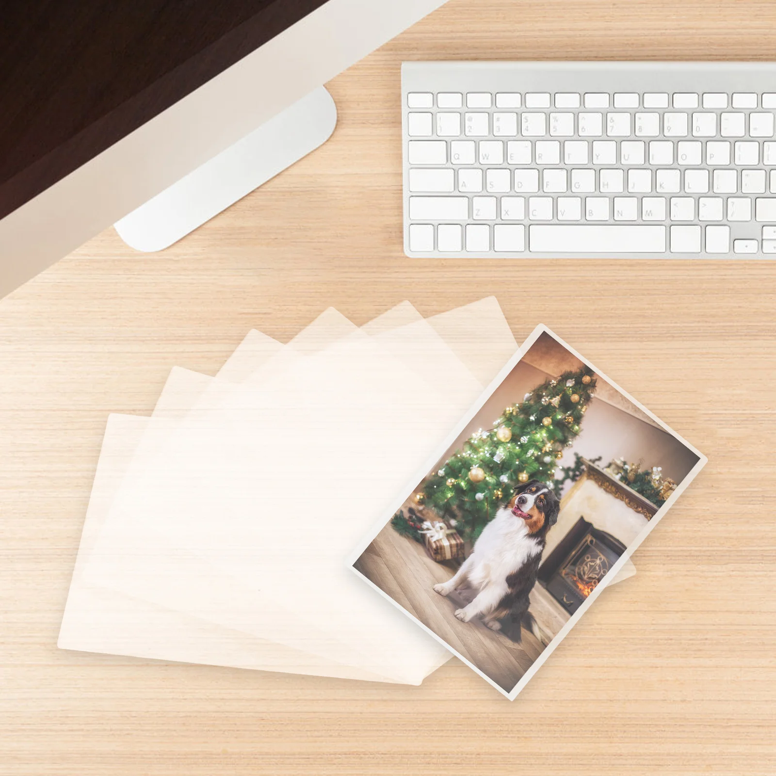 

100Pcs Plastic Lamination Pouches Clear Thick Thermal Laminate Films for Documents Photos A4 High Transparency Sturdy Eva Pet