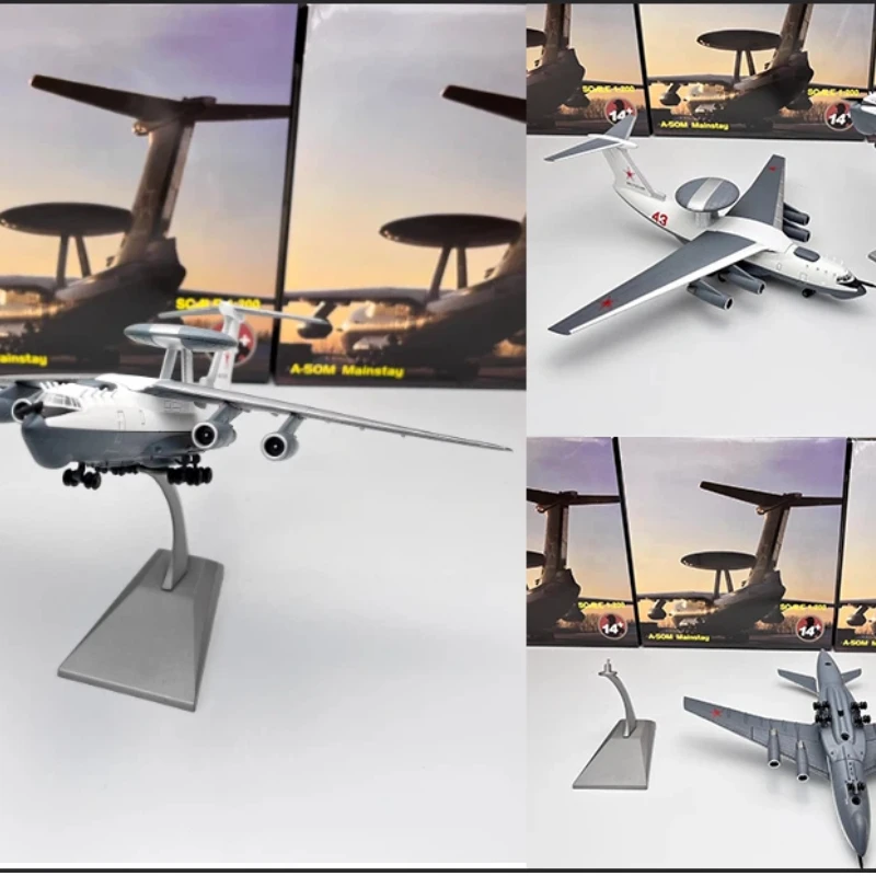 

Model Airplanes 1/200 Soviet Early Warning Aircraft A50 Simulation Alloy Aircraft Model Finished Product Collection Ornament