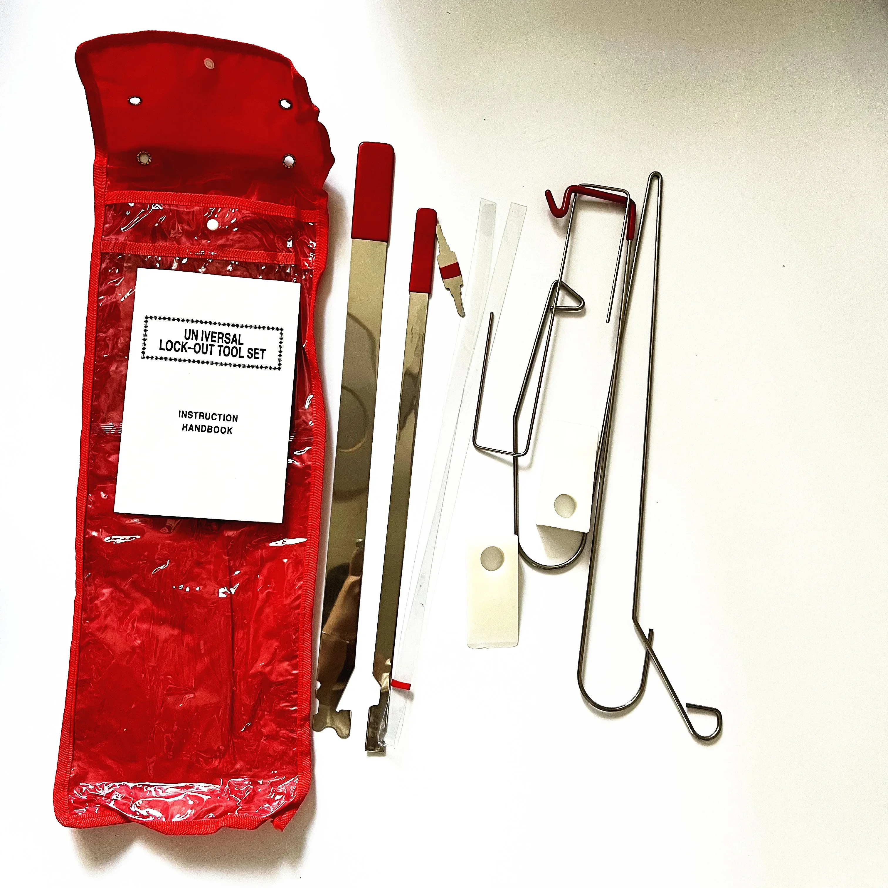 أدوات قفل عالمية أداة فتح الطوارئ طويلة الوصول للأبواب مع مانويل