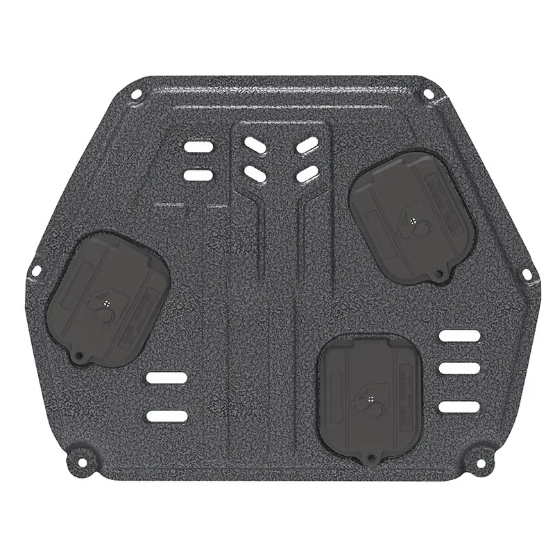 سيارة ثلاثية الأبعاد سبيكة المحرك سبلاش درع الحرس الطين الحاجز غطاء قطعة من نسيج حامي الأسود اكسسوارات درع غطاء لمازيراتي ليفانتي