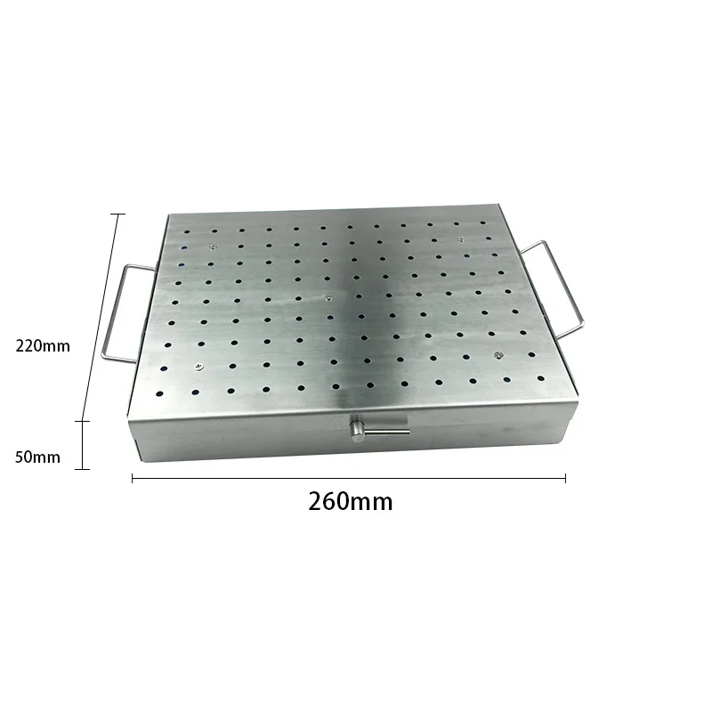 

Ophthalmic Surgery Sterilization Tray with 2pcs Silicone Autoclavable Silicone Disinfection Box Ophthalmic Instruments