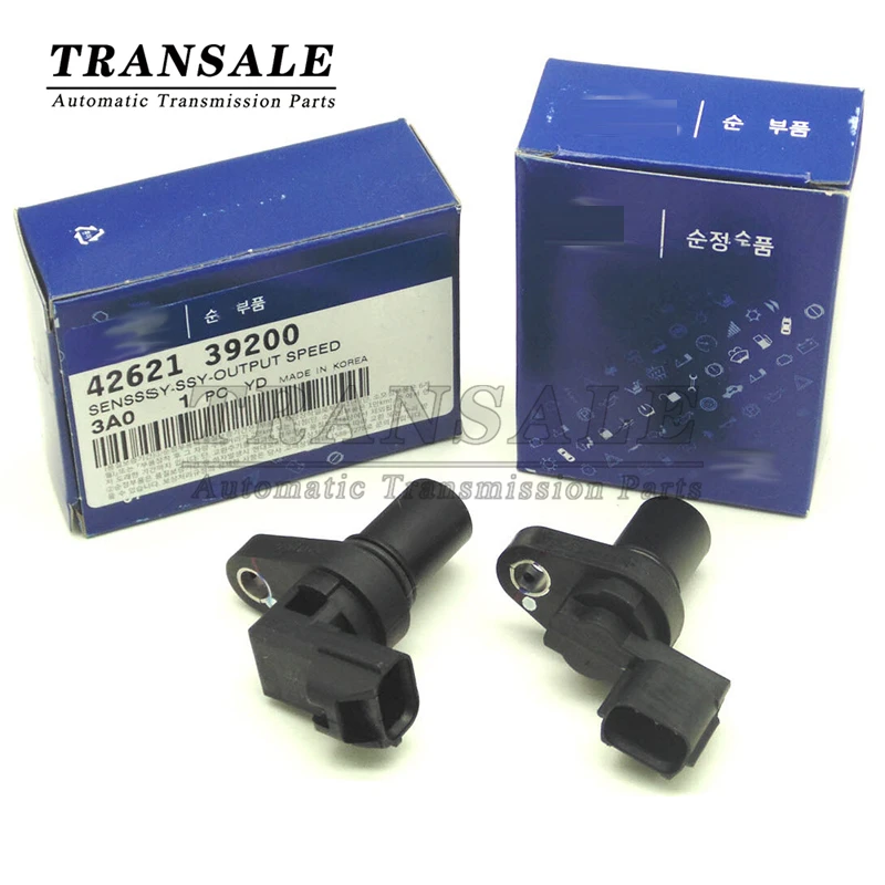 Genuine Brand New 2 Pcs 42620-39200 42621-39200 Transmission Input and Output Speed Sensor For Chrysler Dodge Hyundai Kia