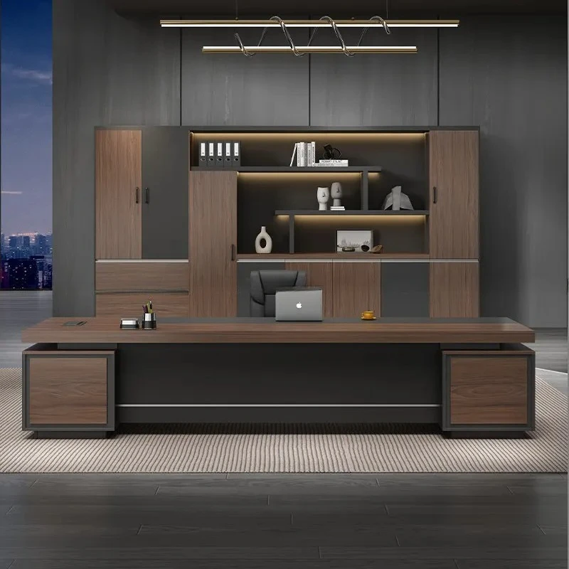 Working Storage Office Desk Vintage Luxury Aesthetic Designer Office Desk Modern Clear Mesa Ordenador Space Saving Furniture
