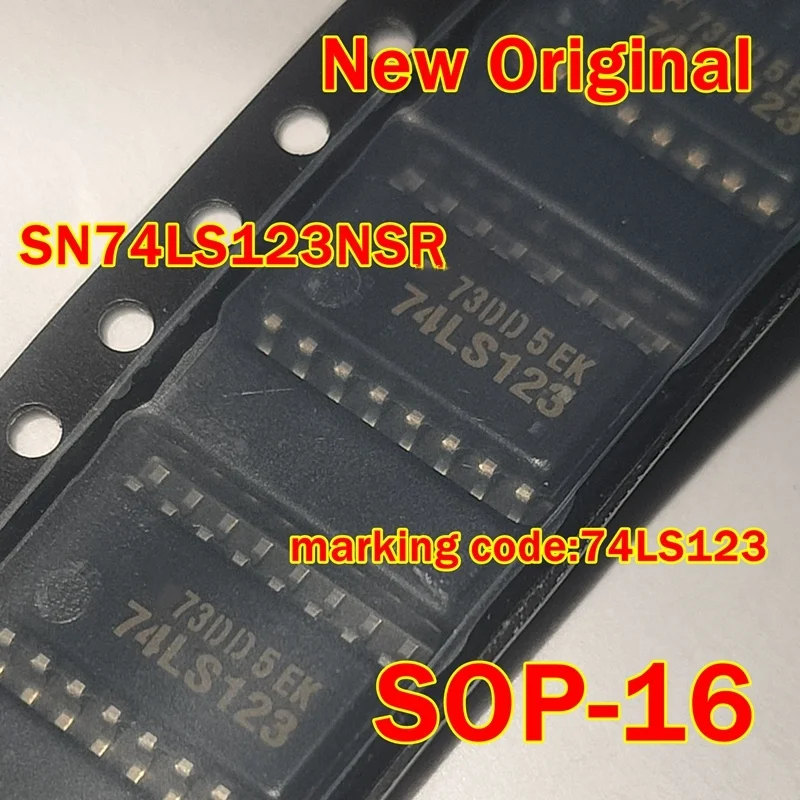 

1pcs to 100pcs SN74LS123NSR SOP-16 New Original marking code:74LS123 RETRIGGERABLE MONOSTABLE MULTIVIBRATORS