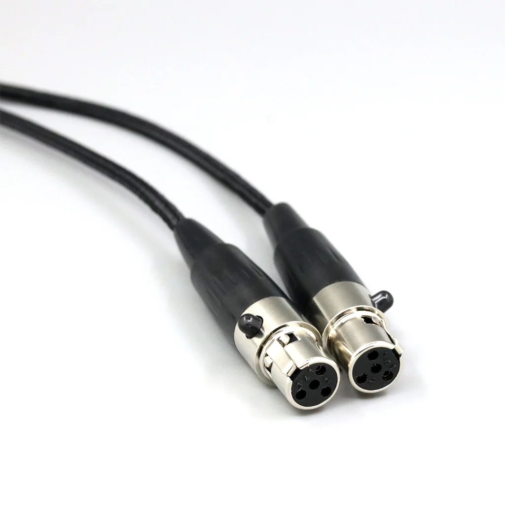 6.5mm XLR 4.4mm Super Soft Headphone Nylon OFC Cable For Audeze LCD-3 LCD-2 LCD-X LCD-XC LCD-4z LCD-MX4 LCD-GX Headset LN007556