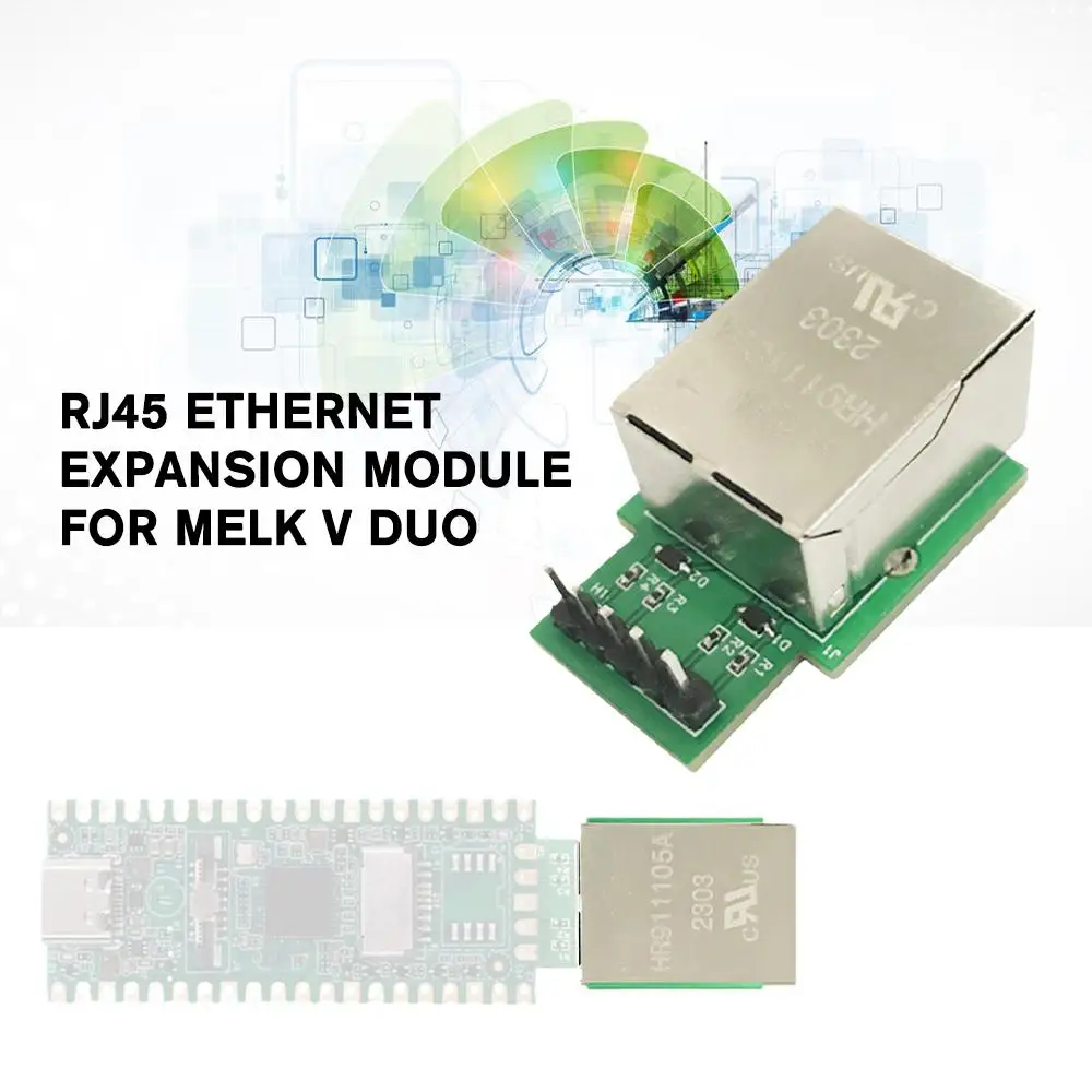 Do RISC-V mleka-V i LuckFox Pico RJ45 moduł ethernetowy rozszerzenie M4E6