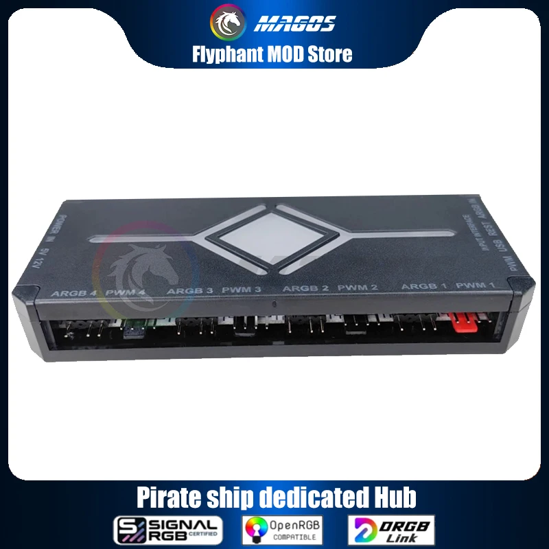 

Компьютерный асинхронный контроллер DRGB, светодиодный концентратор для программного обеспечения Corsair IUCE DeepRGB SignalRGB ARGB