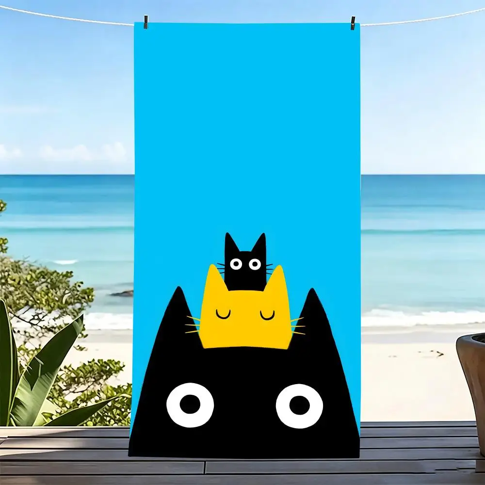 Towel Microfiber beach towel, quick-dry, sand-free, ultra-fine fiber, super soft. M-Merle GollS