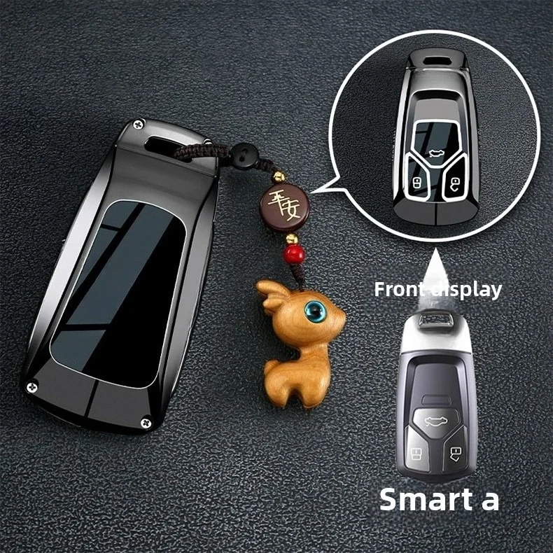 

For Suitable for 25 Audi A6L key protection cases, 2024 new A6L dedicated high-end shell, old A6L car, high-end buckle for men