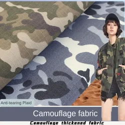 Camouflage fabric by meters for Outdoor clothes pants Tablecloth decoration diy sewing plaid cloth Wearable comfortable printed