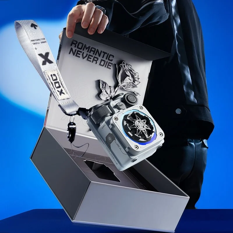 Speaker Portabel Bluetooth 5.0 Audio Bluetooth Muzen Cyber Cube-Pro Baru dengan Fidget Spinner Suara Jernih dengan Led RGB