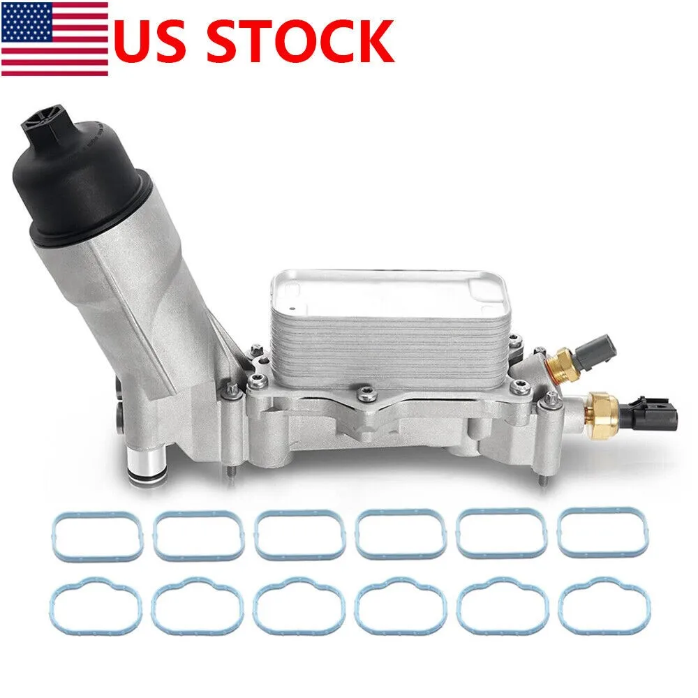 US Aluminum Engine Oil Filter Housing For 2011-2016 Jeep Dodge Chrysler Ram 3.6L