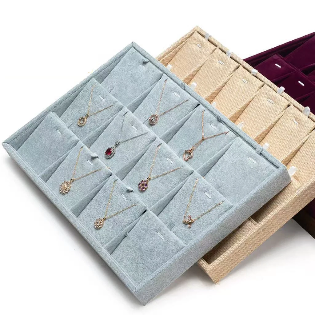 

Jewelry Display Stand tray Necklace And Pendant Hanging Rack Storage Organizer Jewelry Accessories Earring Holder