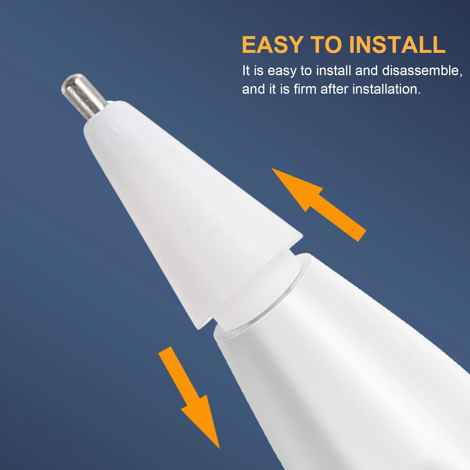 

Renovation of Pen Tip Stylus Accessory Touchscreen Replacement for Stainless Steel Comfortable Practical