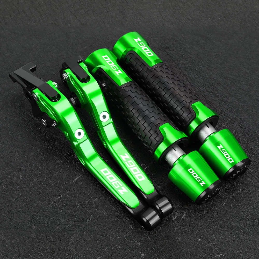 

Motorcycle Aluminum Brake Clutch Levers 7/8"22MM Grips Handlebar Handle End FOR KAWASAKI Z900 2017 2018 2019 2020 2021 2022 2023