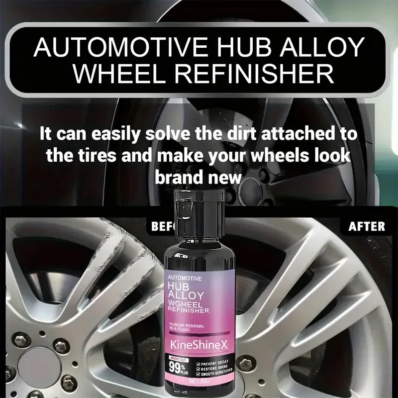 

Car Tire Wax, Tire Brightener, Black Gloss, Anti-aging Rubber and Plastic Cleaner, Cleaning and Waterproof