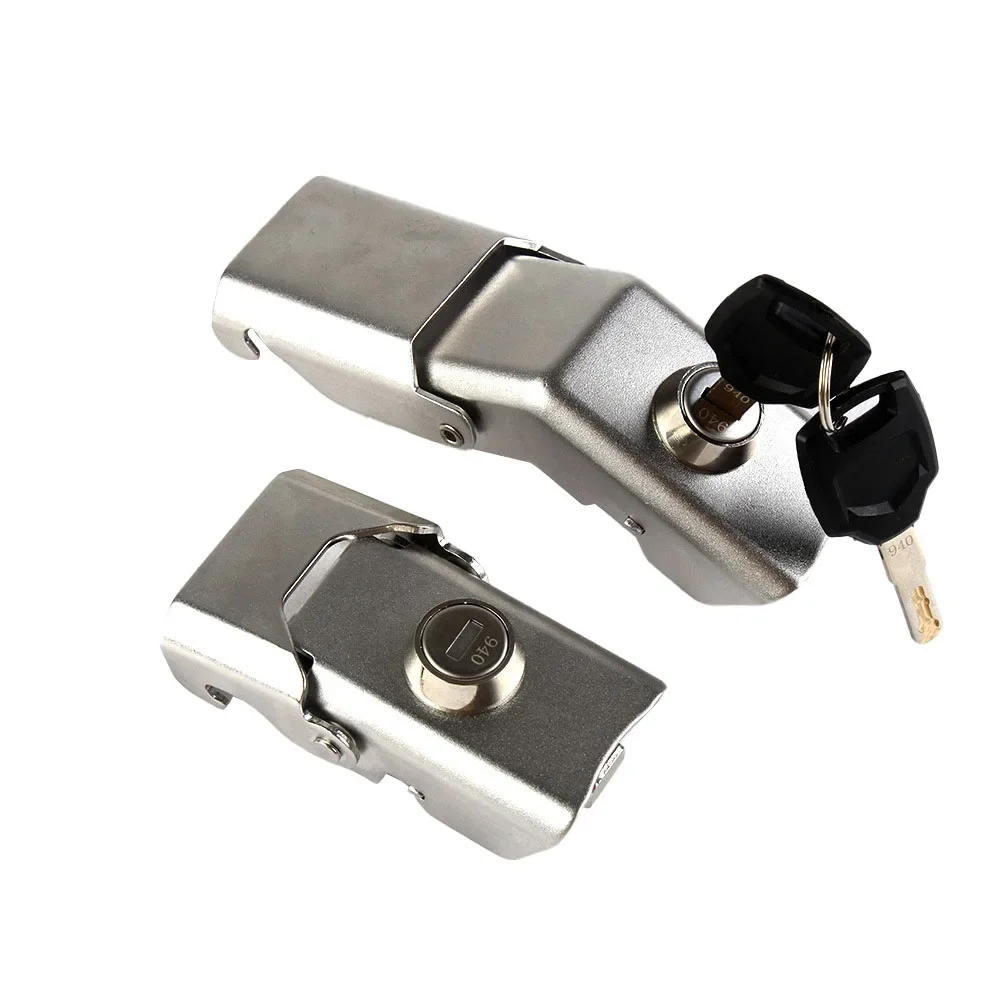 

Motorcycle Tail Box Lock Cylinder with 2 Keys for 36L to 100L Luggage Trunks Secure Your Belongings During Rides
