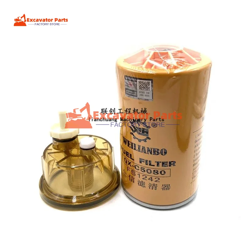 For Sany JCM907C/D Air filter Oil diesel grid Oil-water filter cartridge hydraulic pressure inlet and return Oil filter