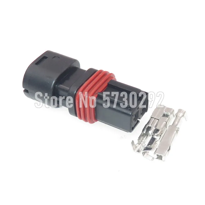 

3P Cable Harness Waterproof Electrical Plug Automobile Connector With Metal Pins