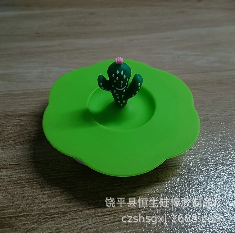 

4Pcs Reusable Plum Blossom Silicone Cup Lids Food Grade Universal Leak Proof Covers for Tea Coffee Water Soda Bowls