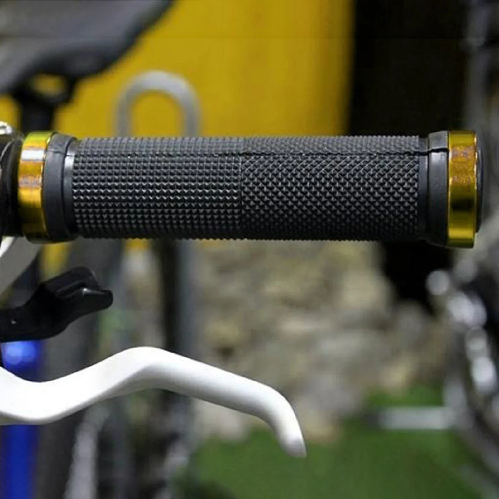 

1 шт., велосипедные ручки с двойным замком на велосипедной резиновой ручке для пляжного круизера, скутера, складной велосипед