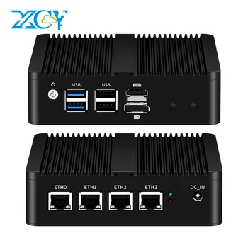 P95.ense-Mini PC Pare-enquêter N100 DDR5 M.2 NVMe SSD 4x Intel dom enExamen i225V i226V, Windows Linux X86, Routeur Souple, Support 4G, Permanence WiFi
