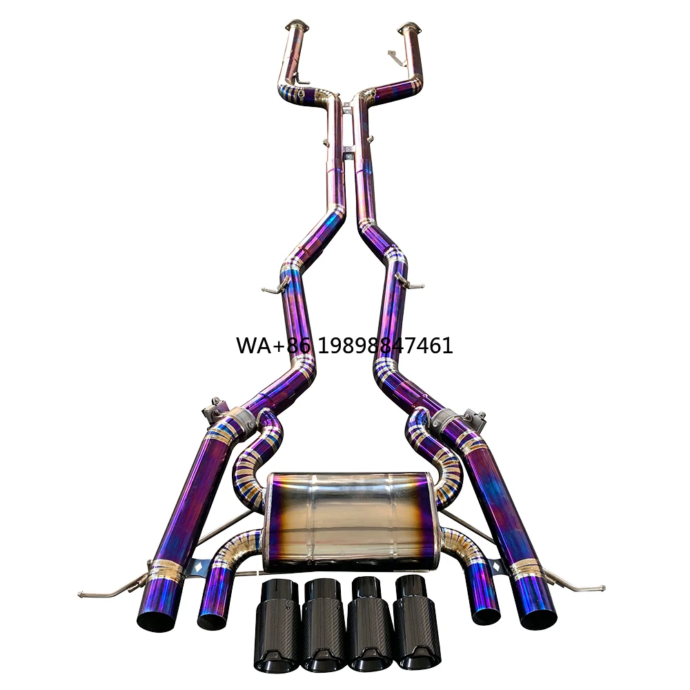 

Titanium Alloy Valved Catback Exhaust for BMW M3 M4 G80 G82 Exhaust Muffler Exhaust System With Tips