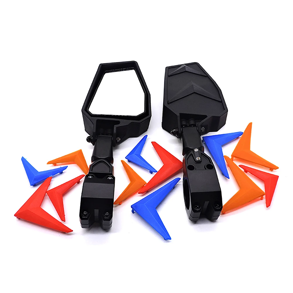

1.75inch ATV UTV Side Rearview Mirror Bar End Universal for Polaris RZR 900 Ranger XP 1000 Can-am Maverick X3 For Yamaha Rhinos