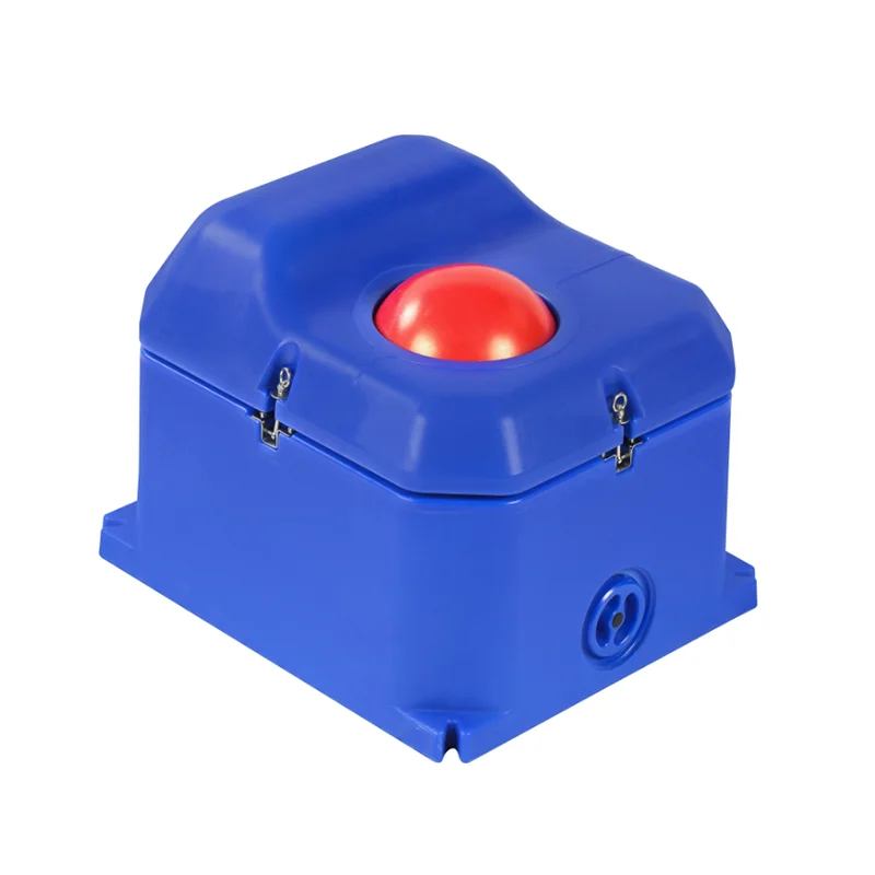 Capacity 40L Single Hole  Blue Body With Red Floater Water Trough For Livestock