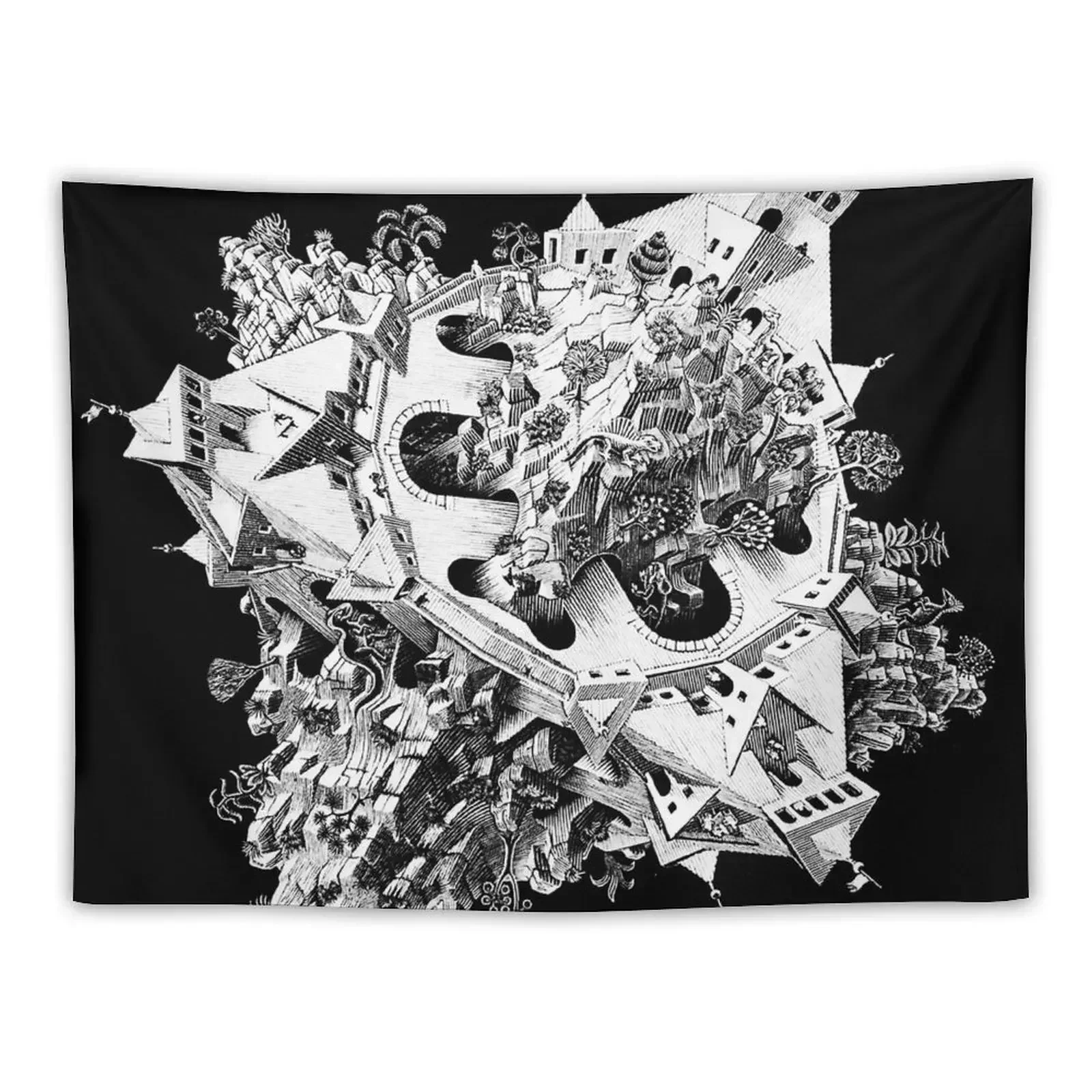 

m c escher art paintings Tapestry Home Decoration Accessories Decoration For Rooms Tapestry