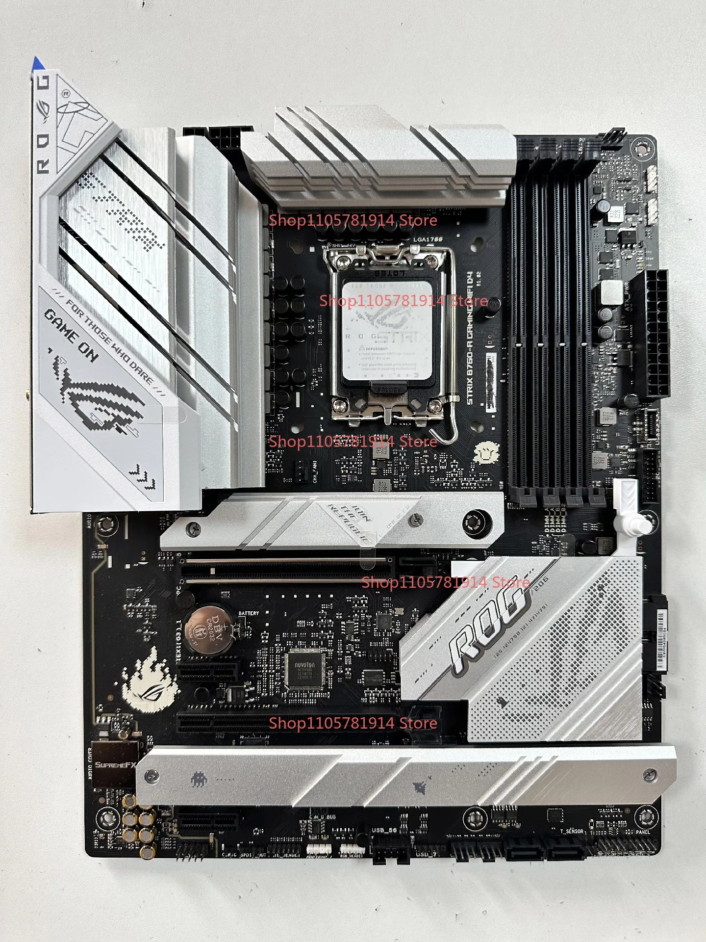For The Original ASUS Snow Blowing B760 A WIFI D4 Desktop Gaming Computer Main Board