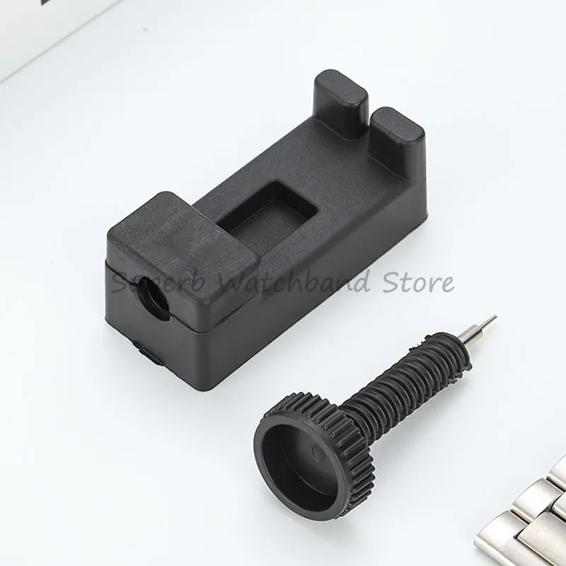 เครื่องมือถอดสายนาฬิกาพลาสติกอุปกรณ์ปรับสายรัดข้อมือปรับได้