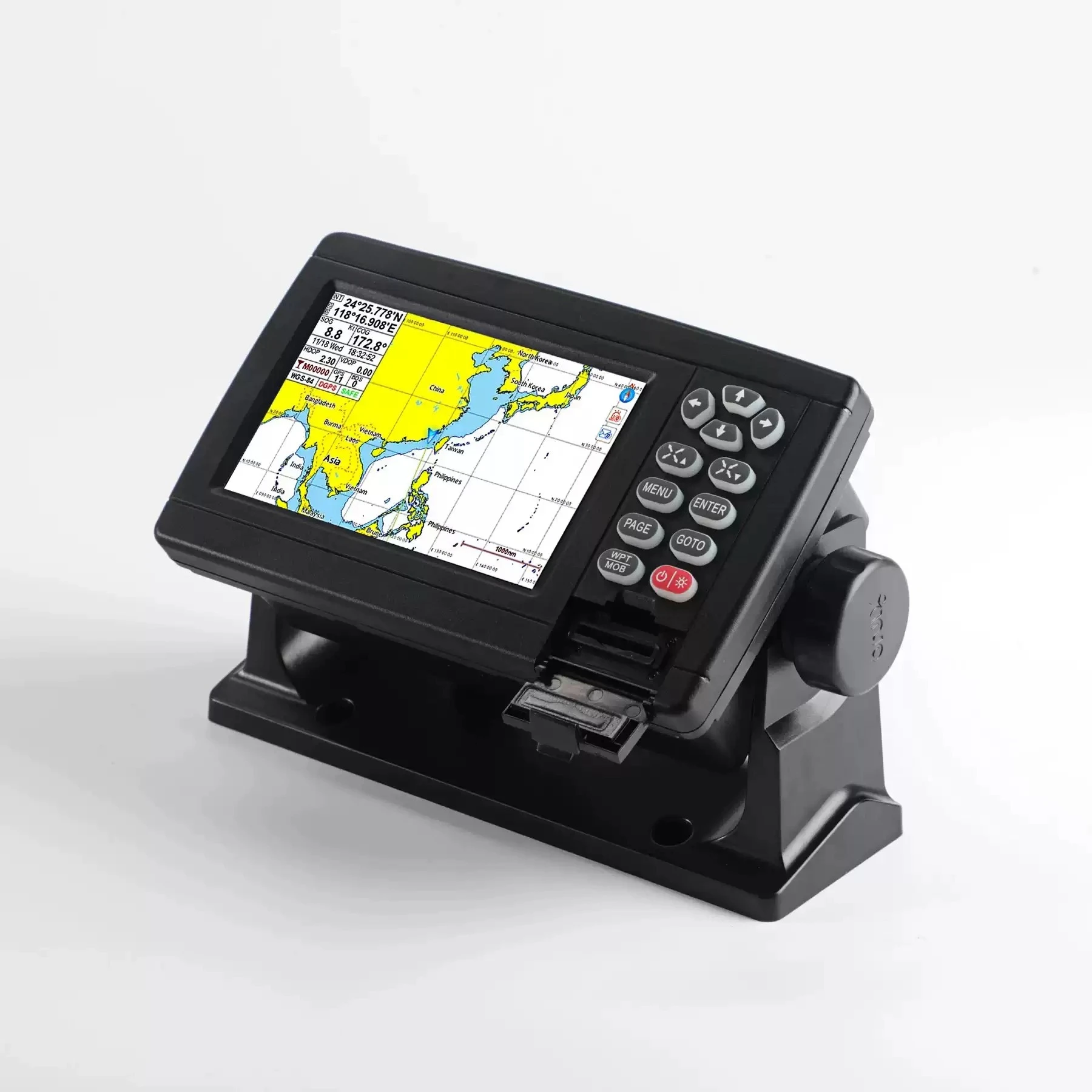 Marine Satellite Navigation System 5-inch Shipborne Beidou GNSS Chart Machine XF-520