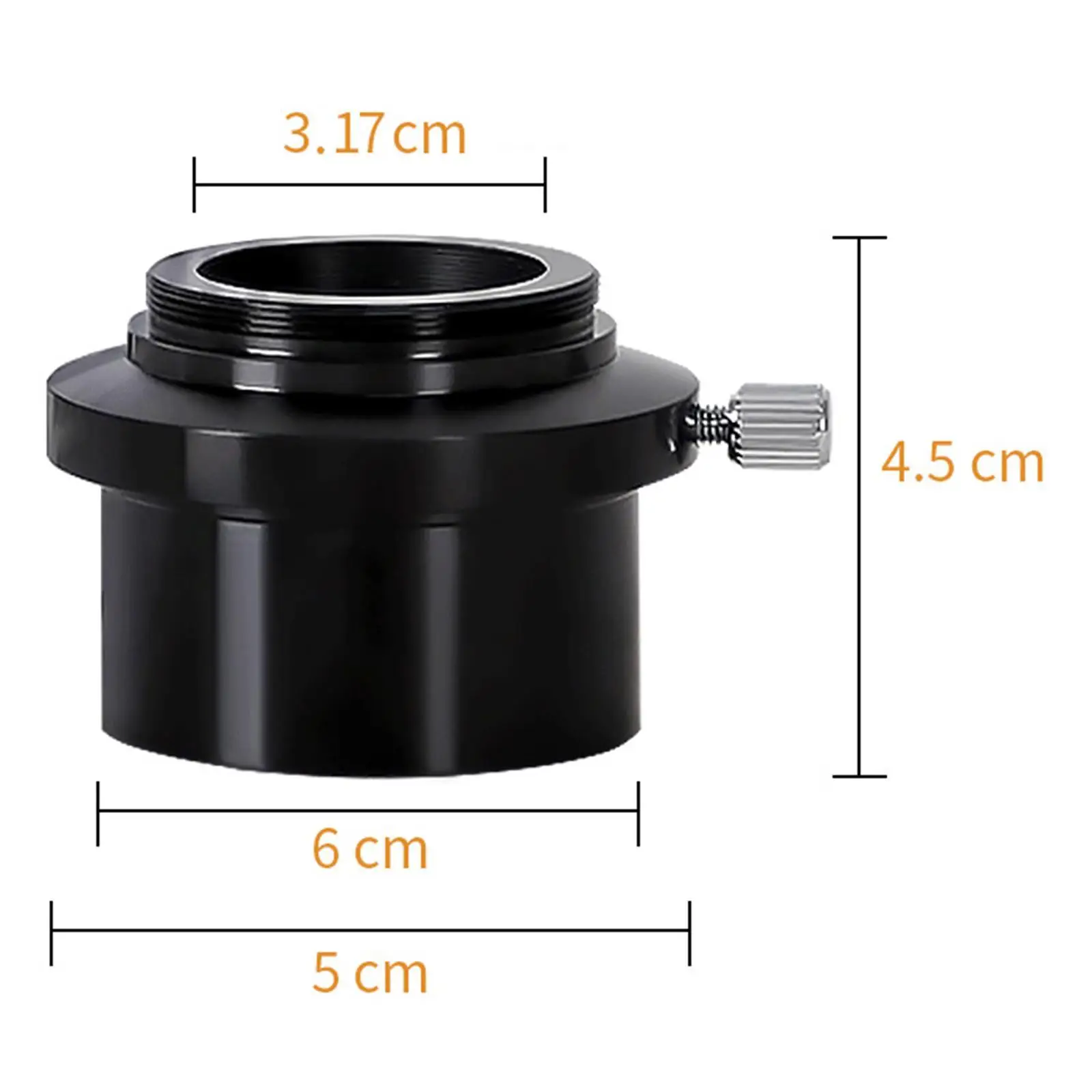 Adapter okularu teleskopu 2 cale do 1,25 cala M42 Przedłużenie gwintu