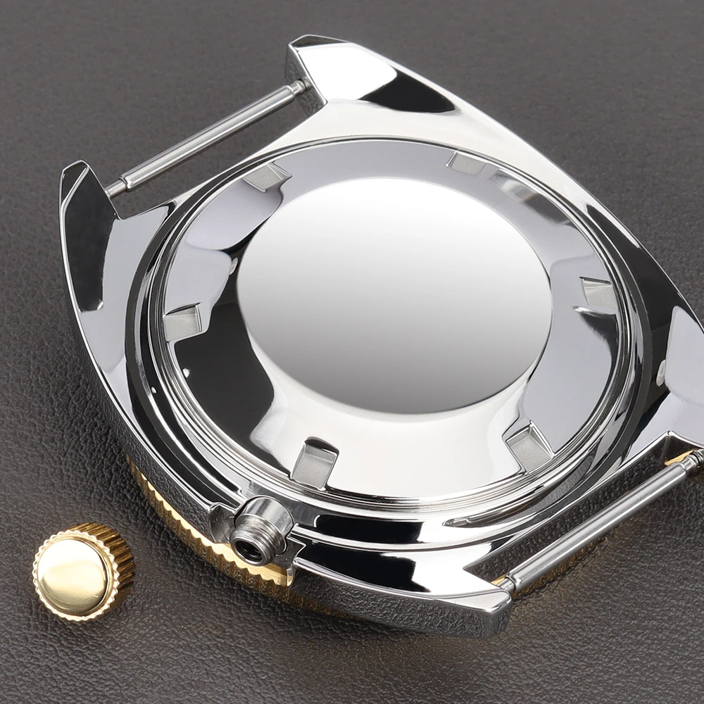 41mm Luxus-Taucheruhr Edelstahlgehäuse Saphirglas für NH35 NH36 NH34NH38 NH70 NH72 4R35 Automatikwerk 28,5mm Zifferblatt – Detail 7