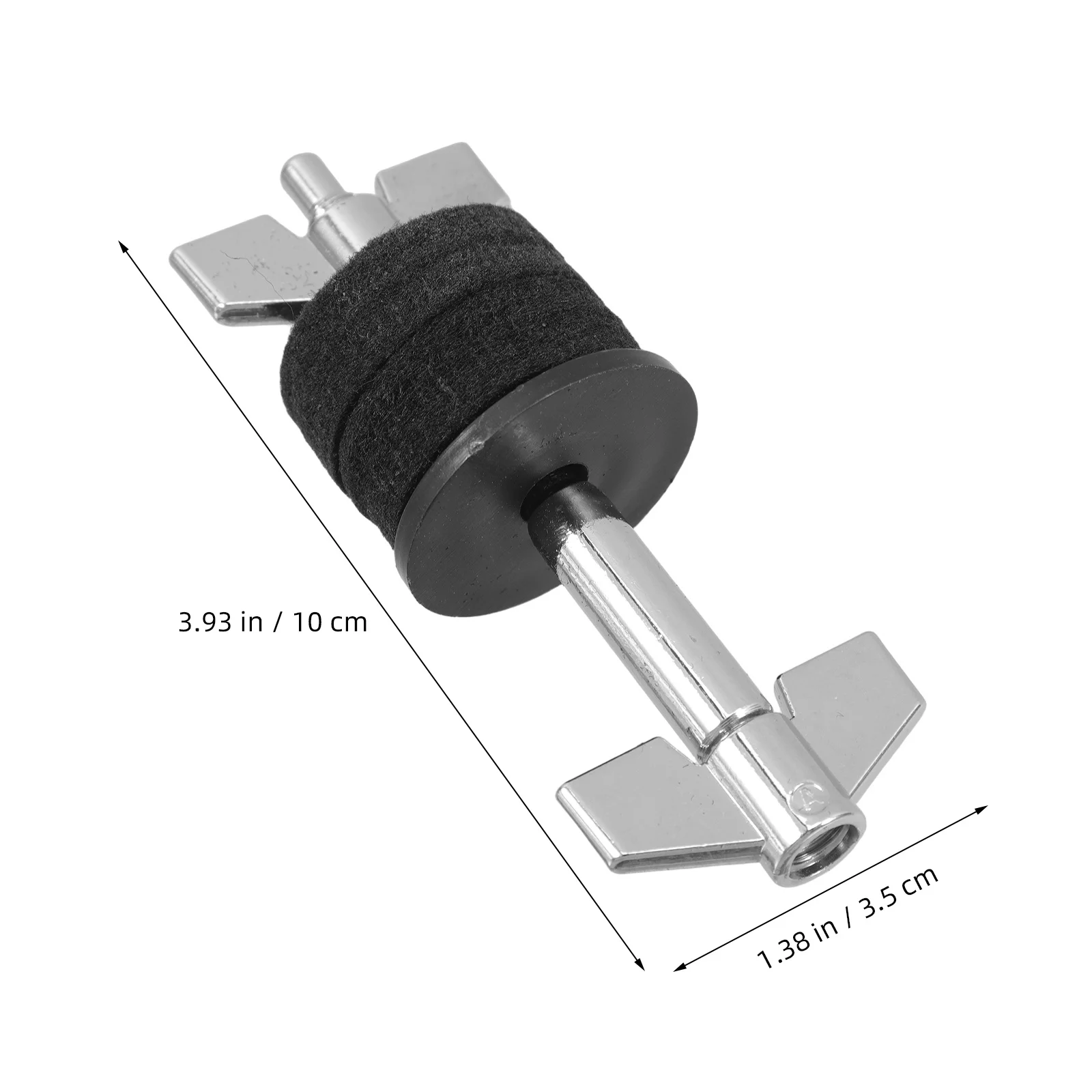 シンバルスタッカーホルダー、ドラムハードウェア用の調整可能な延長アームマウント付き、シンバルアダプターとスタンドアクセサリー
