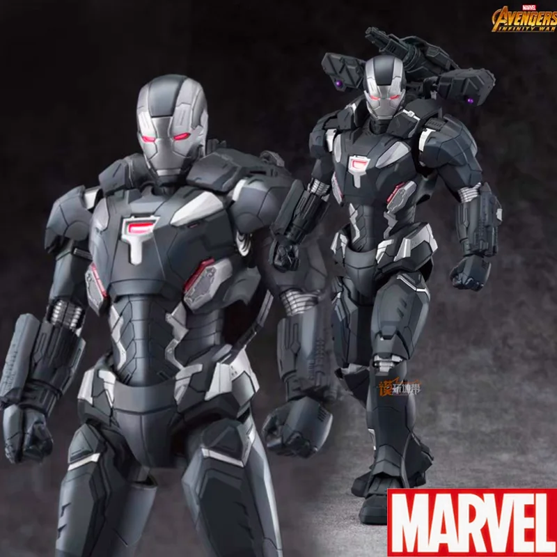 In Stock Morstorm Iron Marvel Man Mk4 War Machine Plastic Model Assembly Collection Model Action Toy Figures Avengers Gift Toy