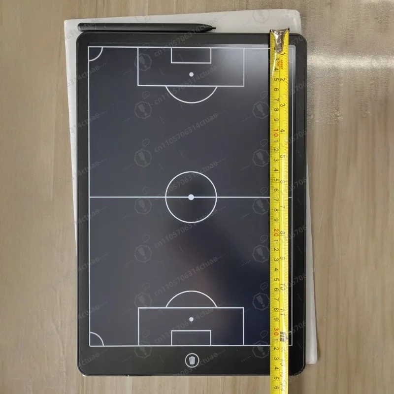 لوحة تكتيكية لكرة القدم بشاشة LCD مقاس 16 بوصة - لوحة تدريب كرة القدم المحمولة مع قلم تحديد للتدريب والمباريات #2