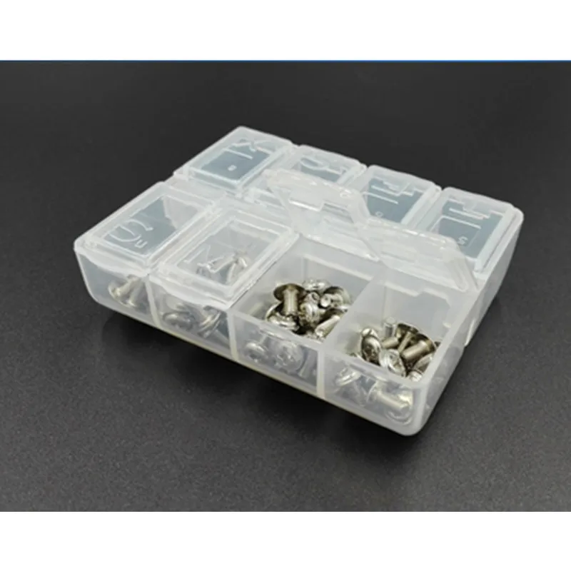 Phone Repair Screw Tail Insert Storage Box Disassembly Parts Storage Turnover Case Transparent  Accessories Tool Container