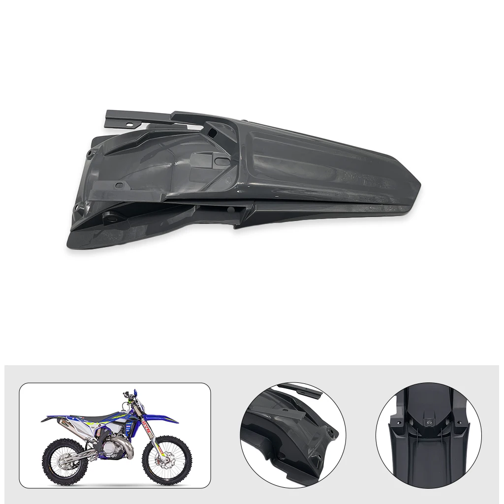 Motorcycle Rear Fender Mudguard For SHERCO SE SEF 125 250 300 450 500 2017‑2023 PP Plastic Rear Body Fairing Cover Protector