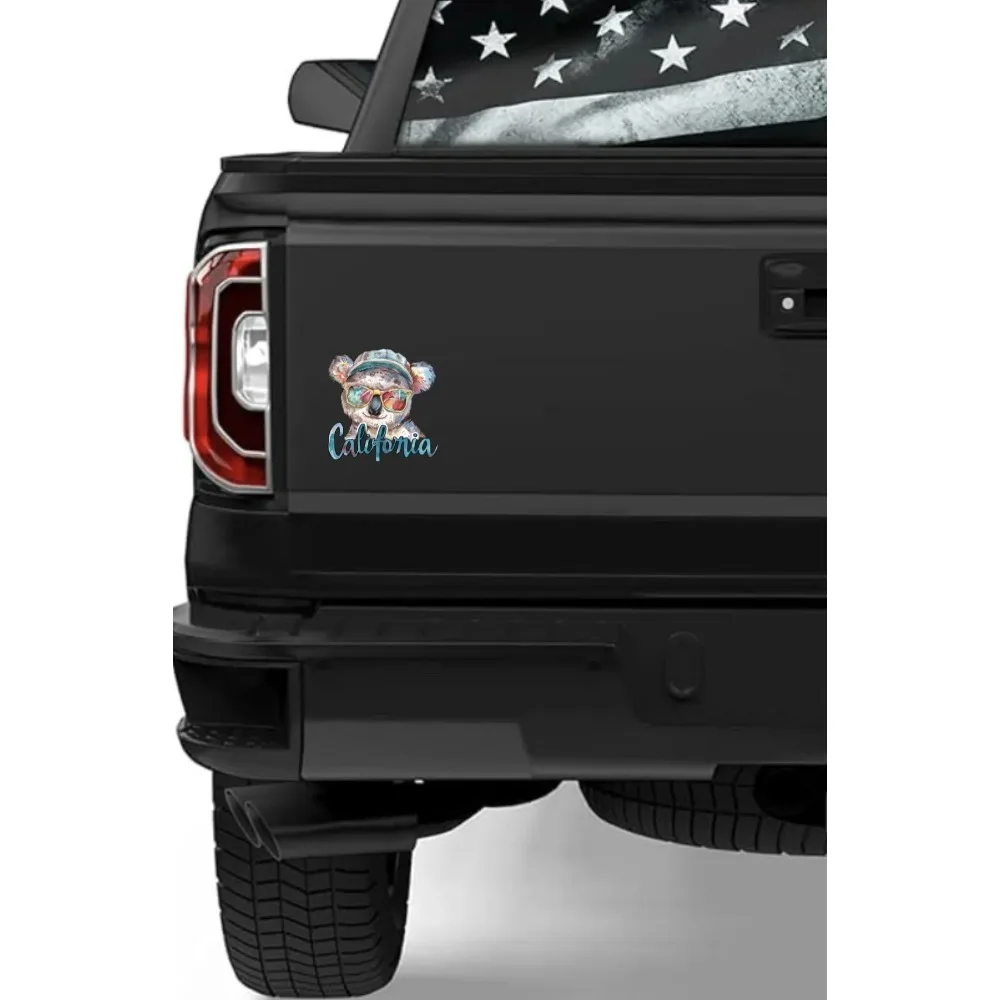 California Koala Watercolor Animal Funny Car Laptop Window Bumper Waterproof Vinyl Decal Decoration Funny Unique Vintage